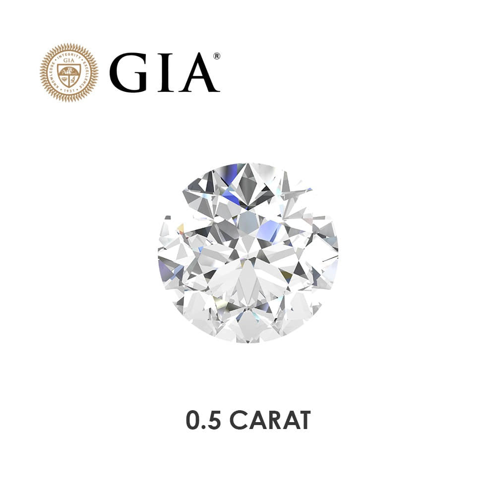 GIA 0.50 F SI1 3Excellent